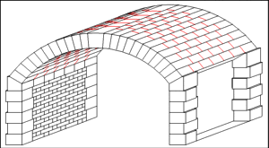 Heading Joints of an Arch