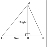 Triangle: Base and Height
