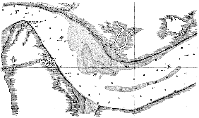 Original Chart Image (1859) Courtesy Coast Survey Historical Maps and Charts