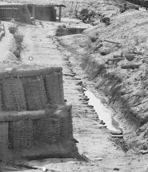 Covered Way. Original Image Courtesy Library of Congress