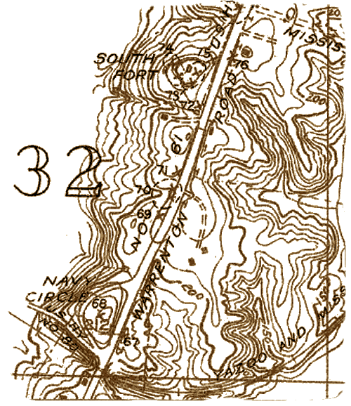 Original Map Image Courtesy Library of congress